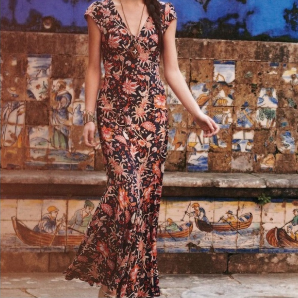 Anthropologie maxi dress